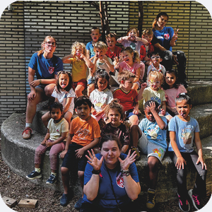- Afgeronde hoeken beweegkriebels voor kleuters